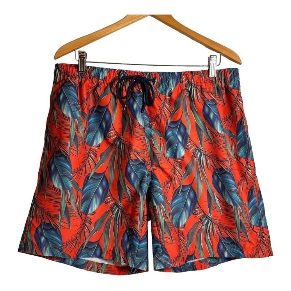 Soul of London Tropical Swim Trunks Size L NWT